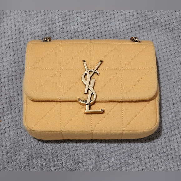 SAINT LAURENT Mini Jamie Quilted Chain Shoulder Bag or Crossbody - Picture 14 of 16